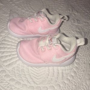 Pink Nike Baby Tennis Shoes